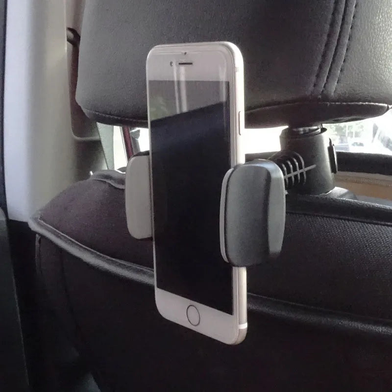 360 Degree Rotation Car Back Seat Phone Tablet Holder: Optimize Your In-Car Entertainment
