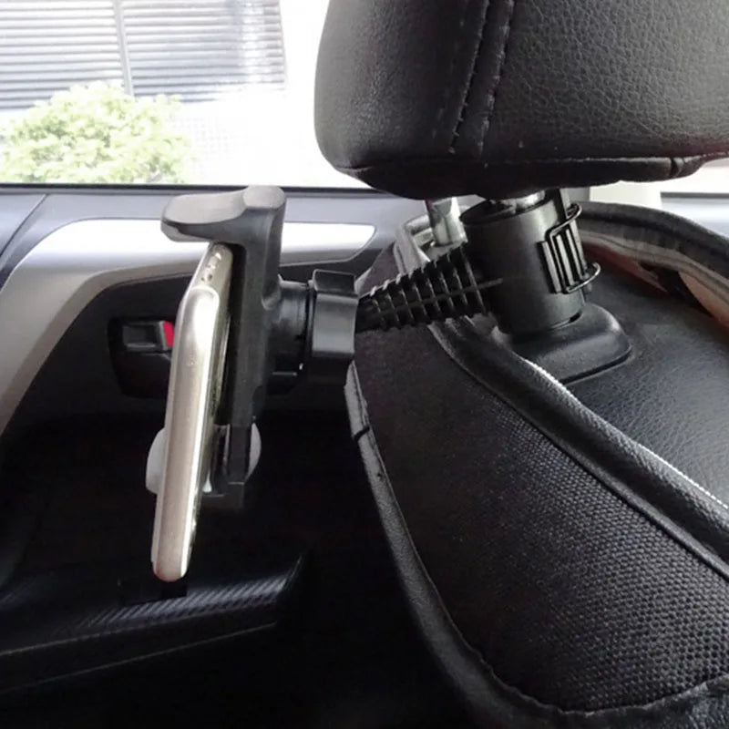 360 Degree Rotation Car Back Seat Phone Tablet Holder: Optimize Your In-Car Entertainment