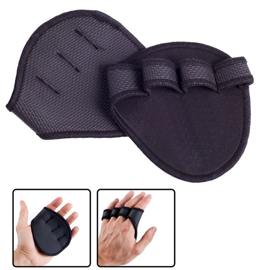 MKAS Lifting Palm Dumbbell Grips Pads - Unisex Anti-Skid Weight Cross Training Gloves