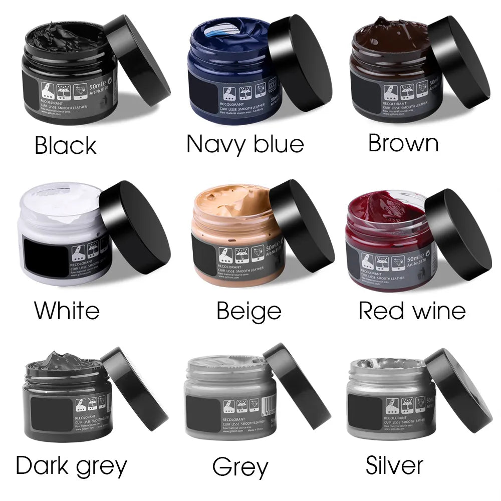 Revitalize Your Car's Leather with Sikeo Auto Car Care Complementary Color Paste!