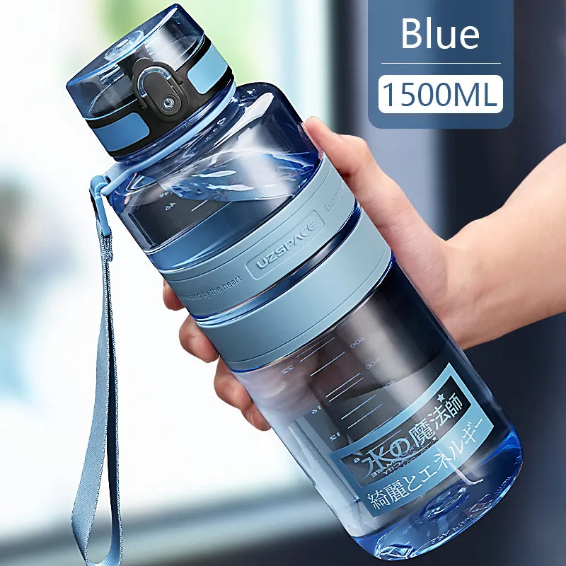 UZSPACE Fitness Sports Water Bottle - Stay Hydrated on the Move