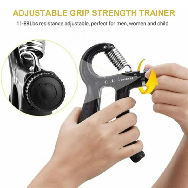 Professional R-Shaped Spring Grip for Wrist and Arm Strength Training