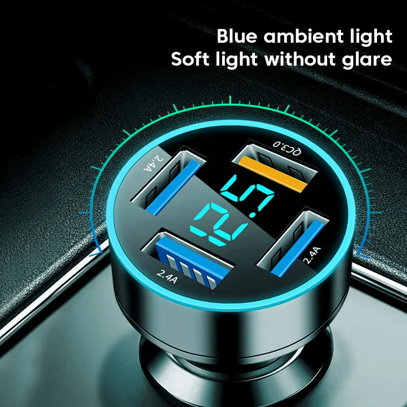 Crouch 66W USB Car Charger: Power Up Your Drive