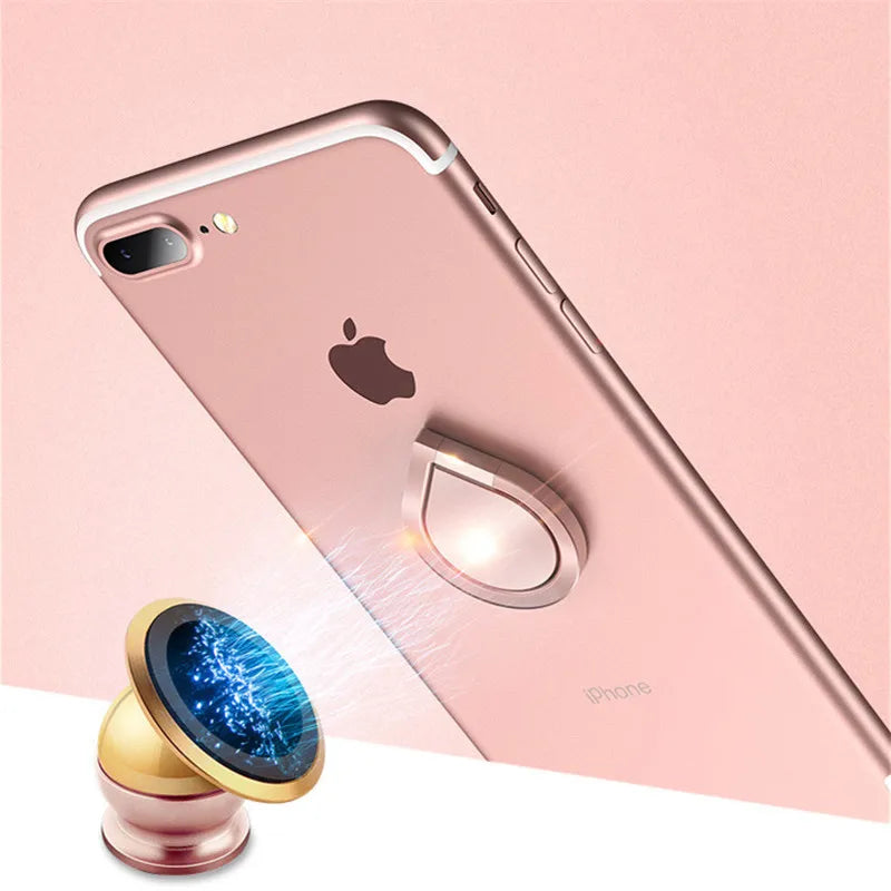 HTHwish Water Drop Shaped Ring Mobile Phone Holder: Stylish and Functional