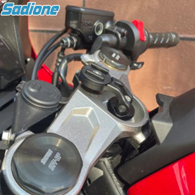 Sadione Motorcycle Phone Holder for Motorcycles - Honda CBR650R CBR650F CB650R Kawasaki Ninja 400 Ducati RSV4 V4