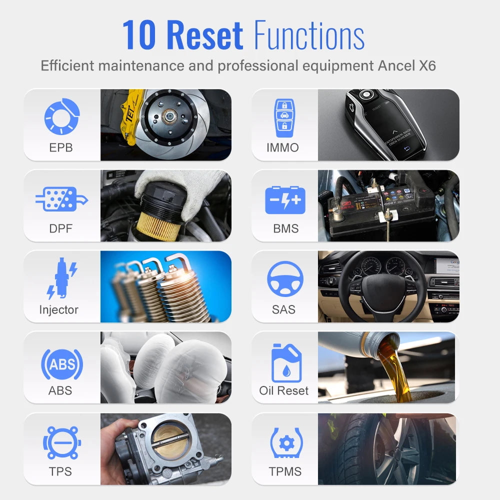 Ancel X6 OBD2 Scanner: Advanced Automotive Diagnostic Tool