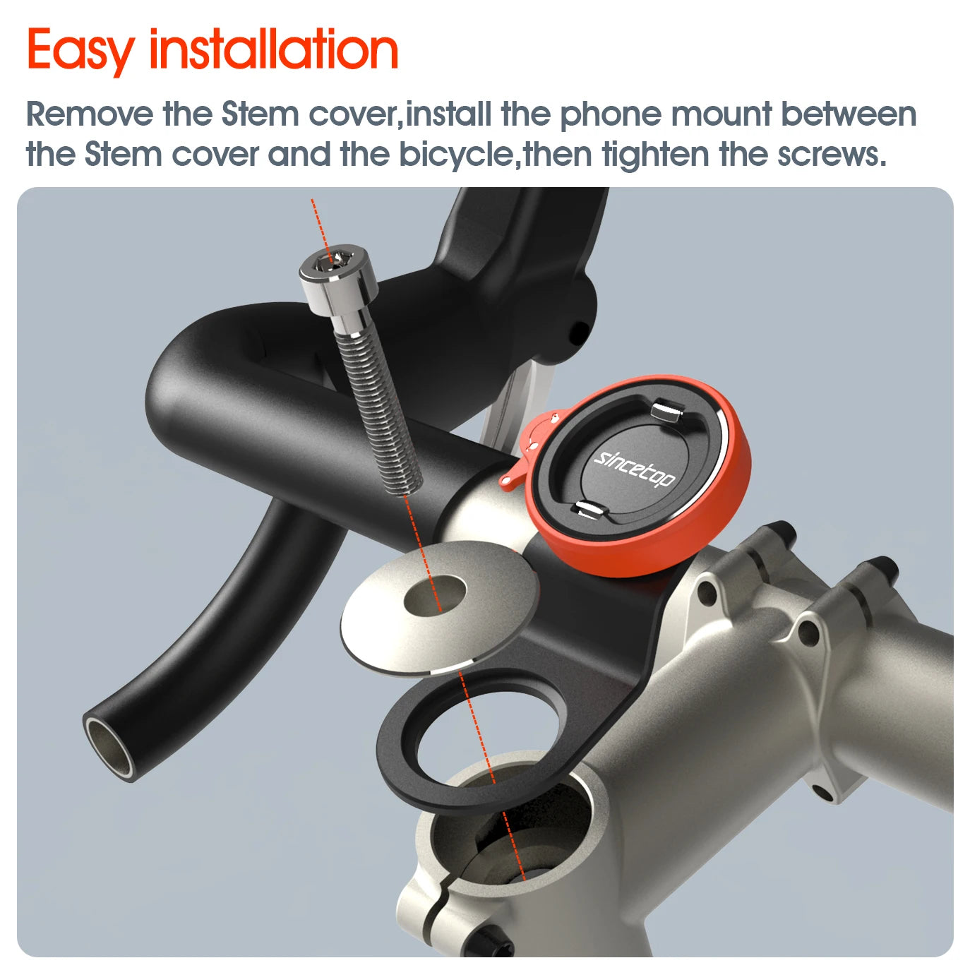 Sincetop Universal Bike Phone Holder