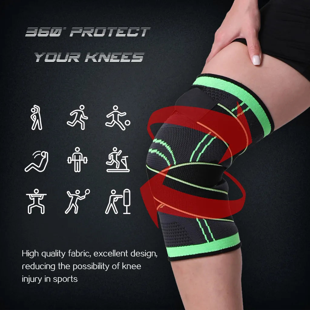 Elevate Your Fitness Game with WorthWhile Sport Kneepad – Pressurized Elastic Knee Support