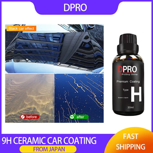 Dpro 9H Ceramic Car Coating Kit: Protecting Your Car with Advanced Nano Technology