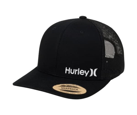 Hurley Snapback - Black Urban Sophistication and Timeless Hat Style