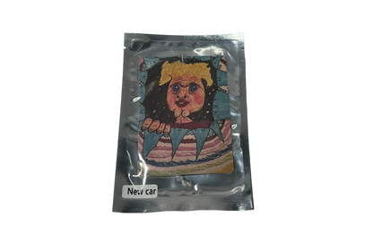 Famifinds Bennett Car Air Freshener Card - New Car Scent | Long-Lasting & Safe!