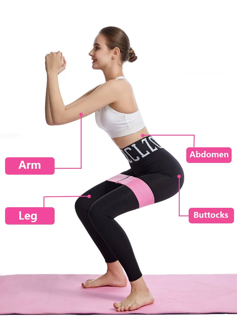 QZE Fitness Resistance Band: Elevate Your Home Workouts