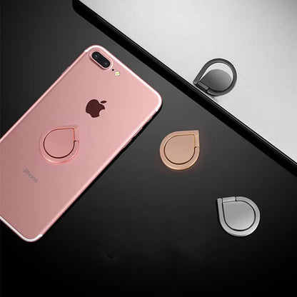 HTHwish Water Drop Shaped Ring Mobile Phone Holder: Stylish and Functional