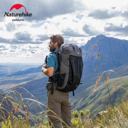 Naturehike Rock Series 60L Hiking Backpack - Waterproof Outdoor Sports Bag with Large Capacity