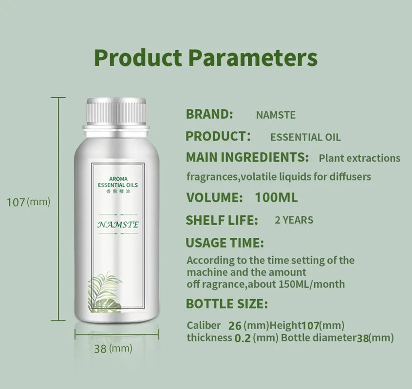 Le Parfum Fasina Essential Oil: Elevate Your Surroundings with Pure Plant Extrat Fragrance