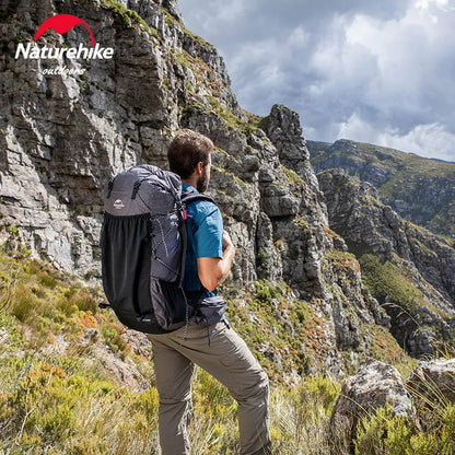 Naturehike Rock Series 60L Hiking Backpack - Waterproof Outdoor Sports Bag with Large Capacity