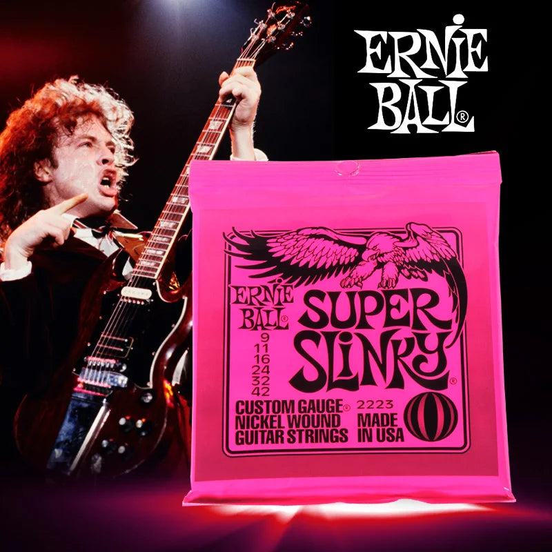 Orphee Nickel Steel Guitar Strings - Bright and Balanced Tone for Electric Guitar Accessories
