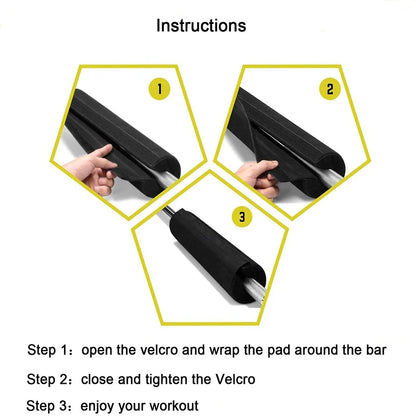 HARKO Barbell Pad - Elevate Your Weight Lifting Experience with Comfort and Style
