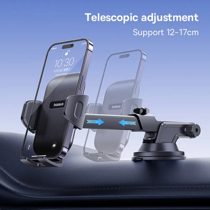 Baseus Car Phone Holder - Dashboard, Windshield, Vent Mount