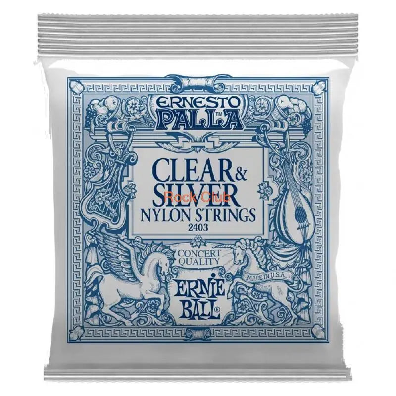 Ernie Ball Classical Guitar Strings - Nylon Fiber Strings for Classical Guitar